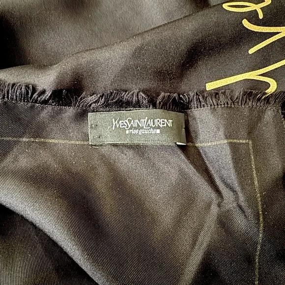 NWOT - Yves Saint Laurent scarf - Picture 4 of 4